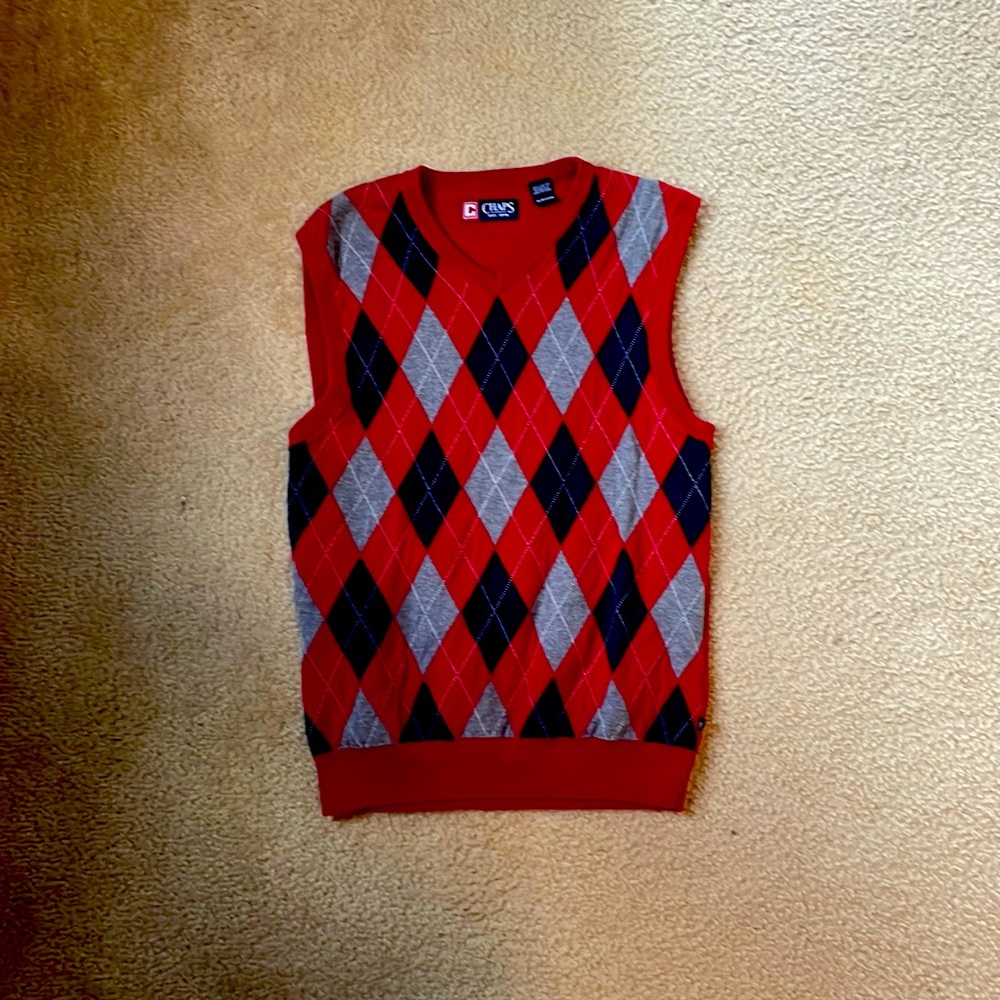 Mens dress vest/sweater. Worn once in very good condition.